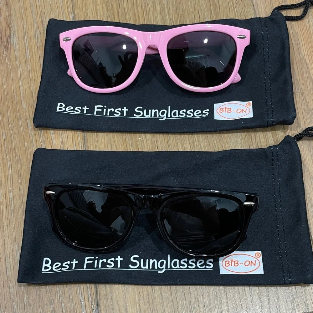 Kids Sunglasses - Pink and Black